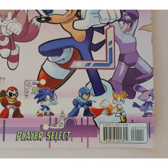 Sonic The Hedgehog SPECIAL FREE COMIC BOOK DAY Worlds Collide Hero 2013 Edition - Picture 7 of 9